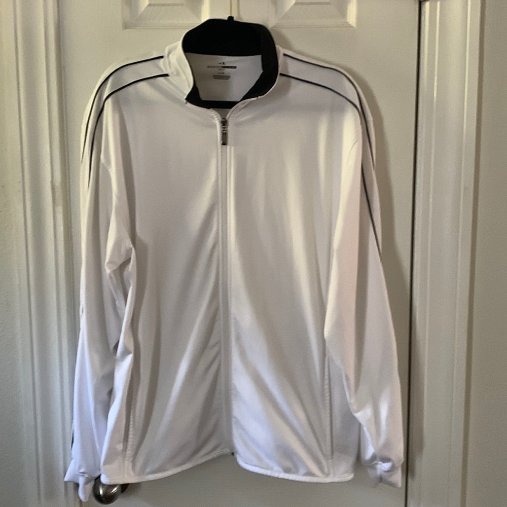 Grand Slam White & Black Performance Jacket Size L